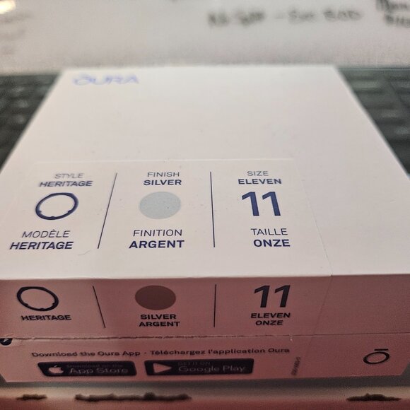 Oura Heritage Silver Size 11 Ring - Picture 2 of 7